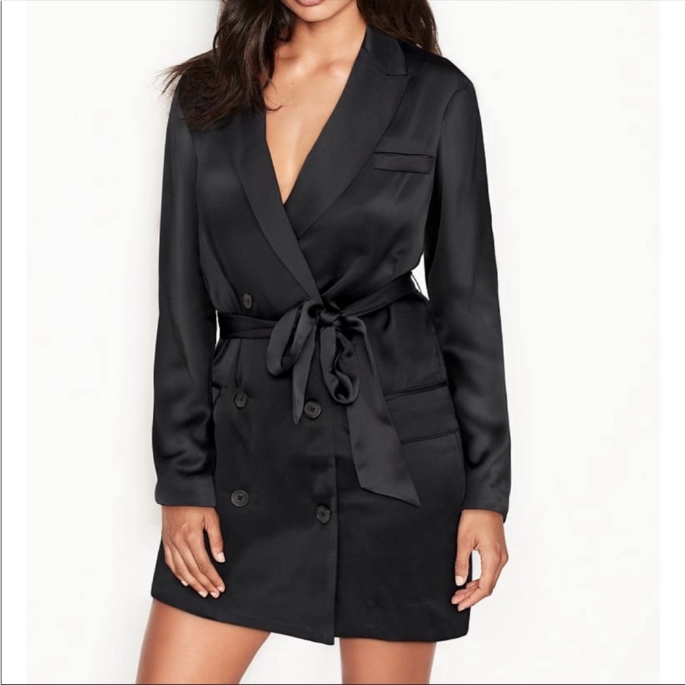 NWT Victoria’s Secret Satin Jacket Dress